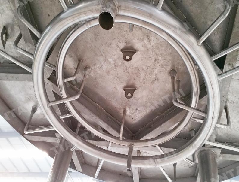 Wort collecting ring